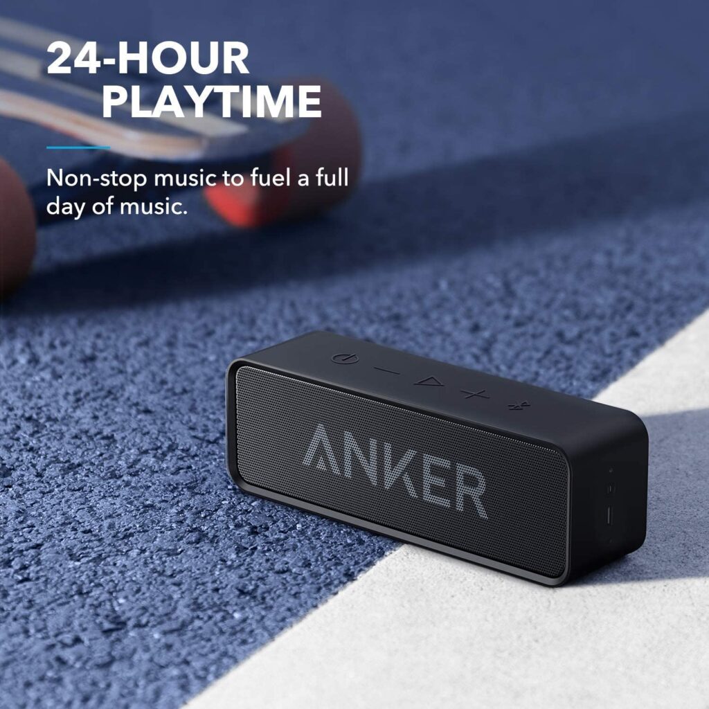 tech travel essentials - anker bluetooth speaker